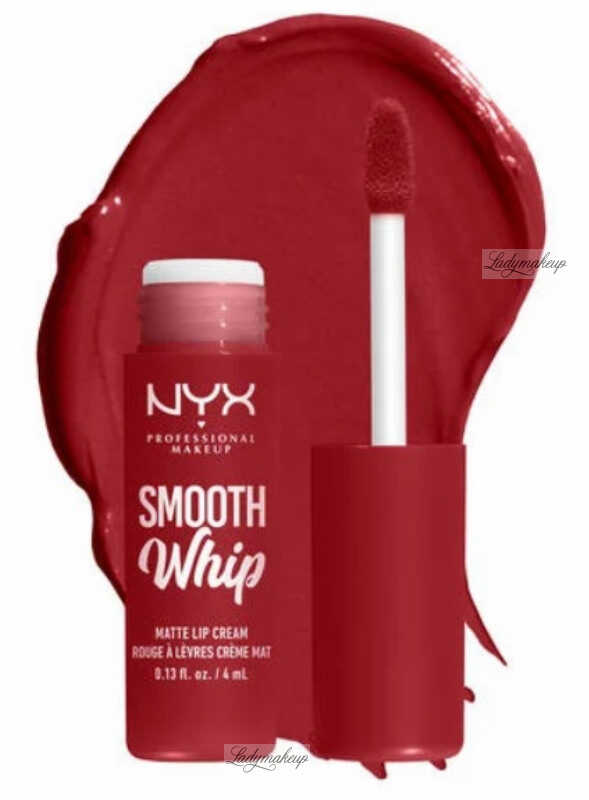 NYX Professional Makeup - SMOOTH WHIP - Matte Lip Cream - Matowa pomadka w płynie - 4 ml - 14 VELVET ROBE