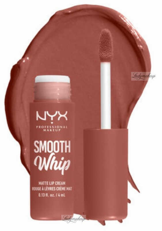 NYX Professional Makeup - SMOOTH WHIP - Matte Lip Cream - Matowa pomadka w płynie - 4 ml - 04 TEDDY FLUFF