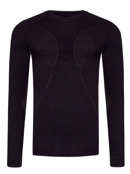 XBIONIC koszulka termoaktywna męska APANI MERINO 4.0 czarna