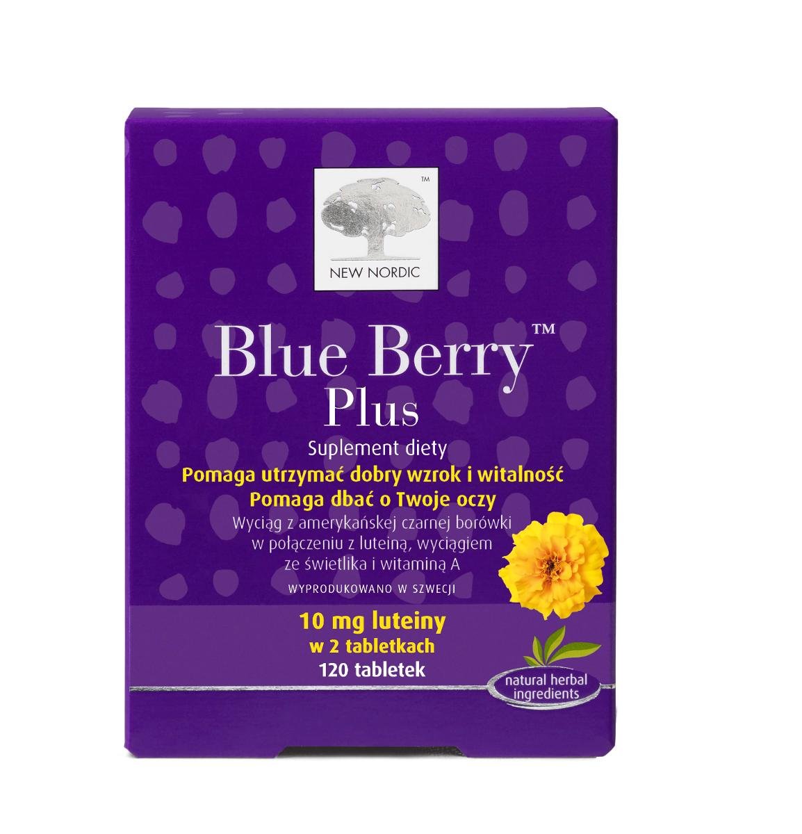 New Nordic Blue Berry 120 szt.