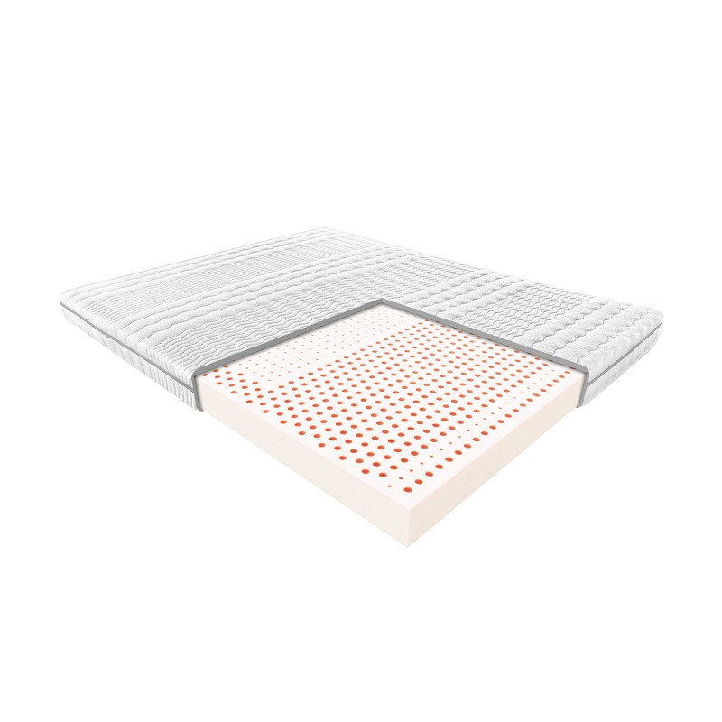 JANPOL ATENA - materac lateksowy piankowy Rozmiar - 90x200 Pokrowiec - Smart