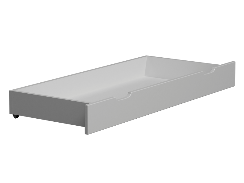 Szuflada pod łóżko sosnowa 150cm biała