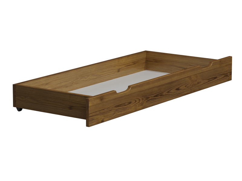 Szuflada pod łóżko sosnowa 150cm dąb