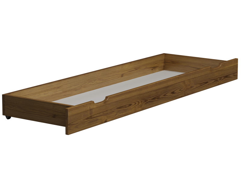 Szuflada pod łóżko sosnowa 198cm dąb
