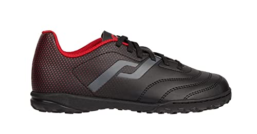 Pro Touch Classic III buty piłkarskie, czarne/czerwone/antracytowe, rozmiar 13,5 UK, Czarno-czerwony antracyt