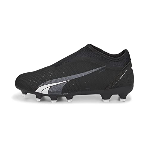 PUMA Ultra Match LL FG/AG JR buty piłkarskie, czarno-białe, 40 UK