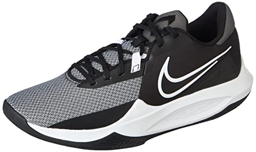 Nike Precision 6, Trampki męskie, Black White Iron Grey White, 40.5 EU, Black White Iron Grey White, 40.5 EU