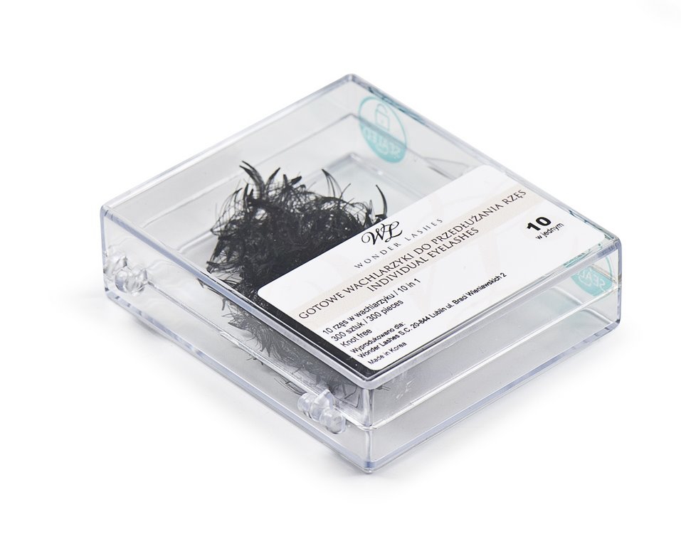 Wonder Lashes Wachlarzyki Volume Rzęsy 10w1 C Grubość: 0.07, Długość: 10