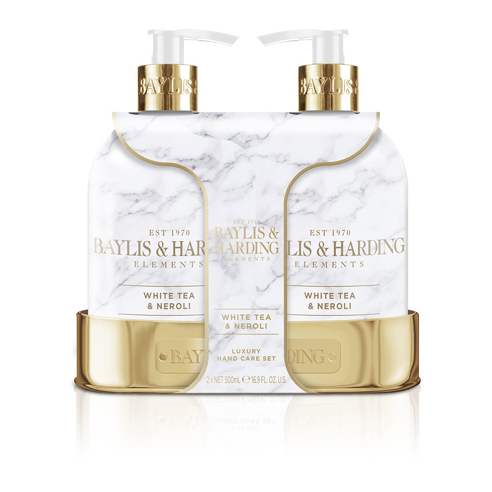 Baylis & Harding Elements Luxury 2 Bottle Set - Zestaw mydło i krem do rąk