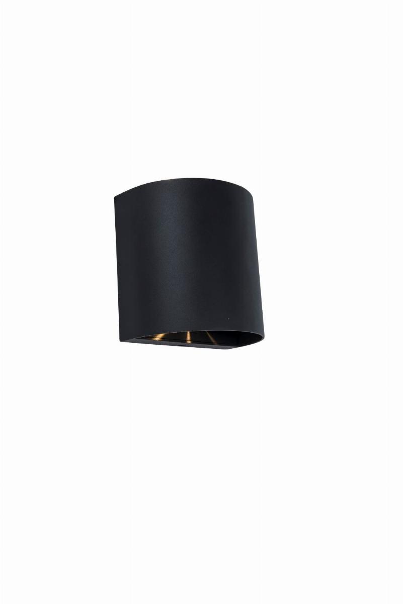 Lutec Alner 5104006012 kinkiet lampa ścienna zewnętrzna IP54 1x10W LED 3000K czarny