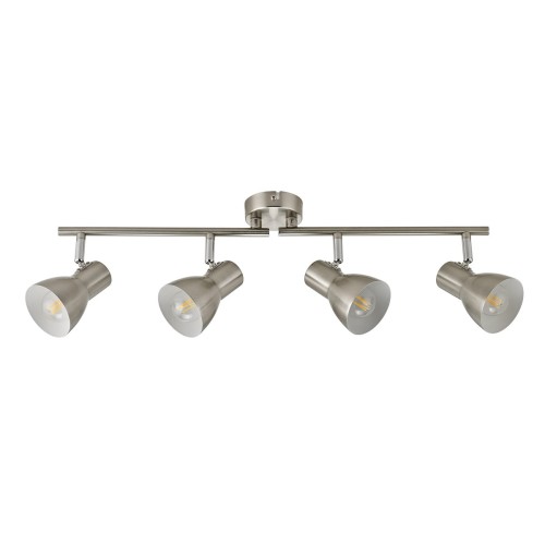 Riado lampa sufitowa (spot) 4-punktowa nikiel satyna SPL-3422-4-SN
