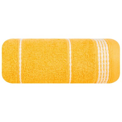 Euro Firany Ręcznik Euro Kol. Mira 11 - 500 GSM Żółty1 70x140 1216514