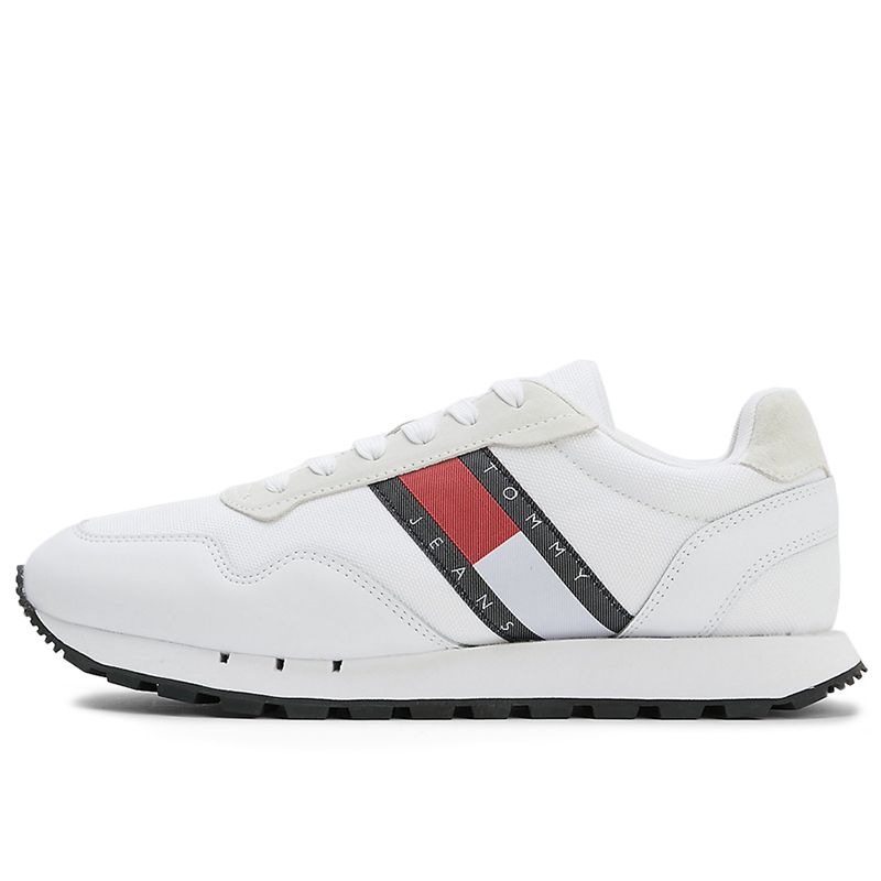 Buty Tommy Jeans Retro EM0EM01081-YBR - białe