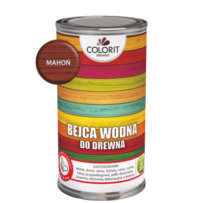 Bejca wodna do drewna Mahoń 0,5 l Colorit Drewno