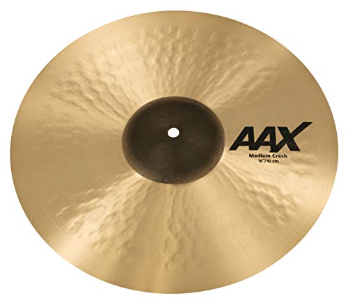 Sabian Crash Cymbal, AAX średnie naturalne wykończenie, 40 cm (21608XC)