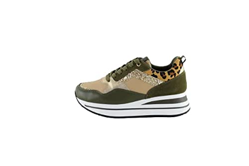 The Divine Factory Urania, trampki damskie, Khaki, 36 EU