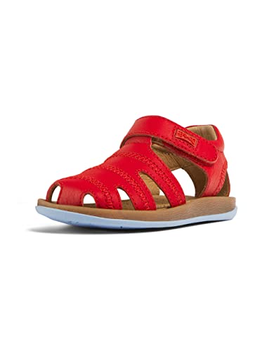 Camper Unisex Baby Bicho First Walker Sandal, jasny czerwony, 22 EU, Bright Red, 22 EU