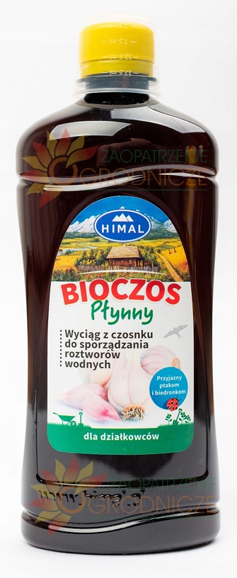 Bioczos 0,5L wyciąg z Czosnku naturalny mydło Eko