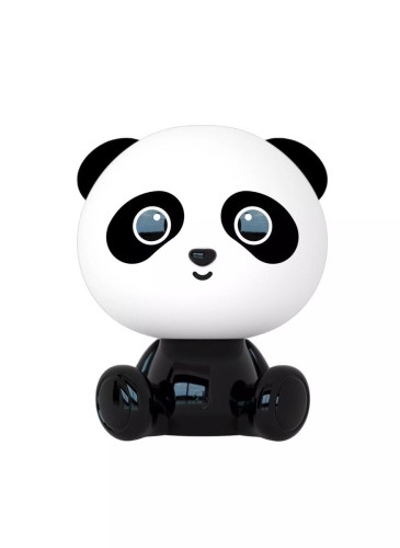 Dodo Panda LED lampa stołowa dziecięca 1-punktowa biała/czarna 71593/03/30
