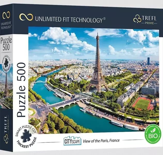 Puzzle 500 Cityscape: Paris, France TREFL