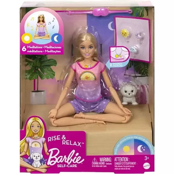Barbie Lalka medytująca + akcesoria - Mattel