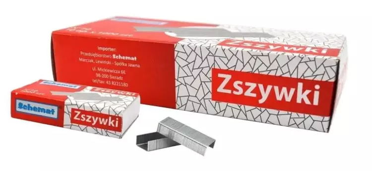 Zszywki no.10 1000szt - Schemat