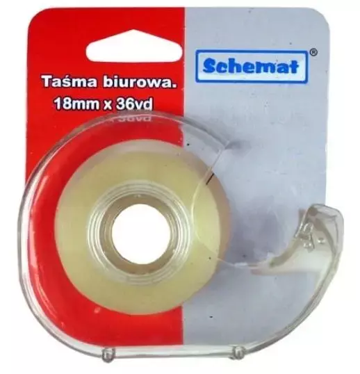 Taśma z obcinaczem 18mm - Schemat