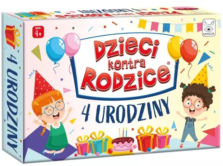 Dzieci kontra Rodzice. Urodziny 4+ - Kangur