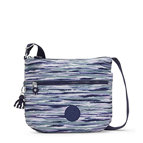 Kipling ARTO damskie torby crossbody, paski w paski, Paski pędzelkowe