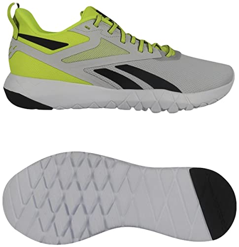 Reebok Męskie trampki Flexagon Force 4, kwasowo-słoneczny, żółty/zimnoszary, 1/Core Black, 42 EU, Kwas słoneczny żółty zimny szary 1 rdzeń czarny, 40.5 EU