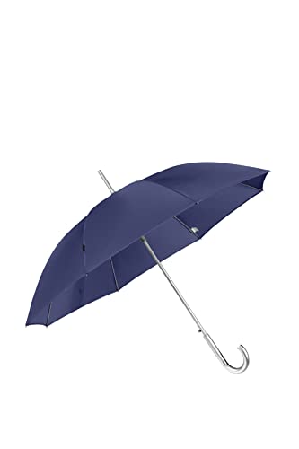 Samsonite Alu Drop S – Stick Lady Auto Open parasol, 87 cm, niebieski (Indigo Blue), niebieski (Indigo Blue), parasole