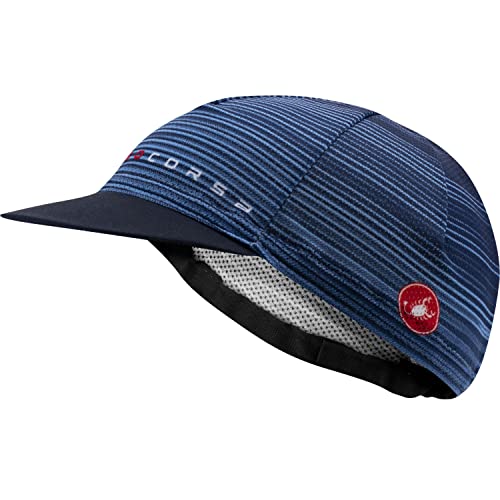 CASTELLI - Czerwony Racing cap, Czapka męska