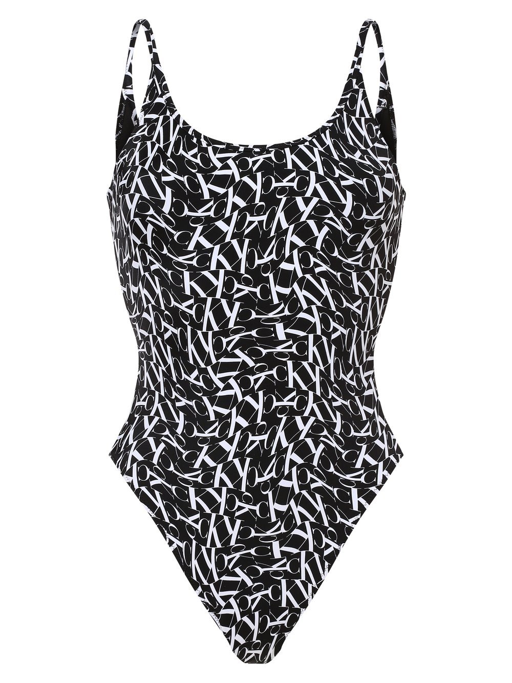 Calvin Klein - Damski strój kąpielowy, czarny