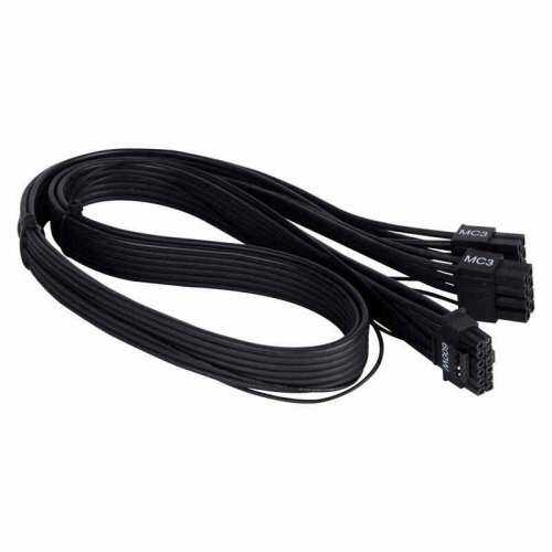 Silverstone SST-PP14-EPS 2x 8-Pin EPS12V na 12VHPWR PCIe 5.0 Adapter