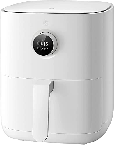 Mi Smart Air Fryer, Frytkownica bezolejowa, Pojemność 3.5l, 1500W, Sterowanie przez aplikację, Podwójna przestrzeń gotowania, Kolor Biały