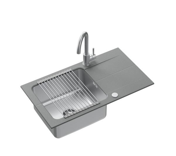 Quadron FUS_E7844SZ_3623500BS_RQ Edward (szary) + bateria Kate (stalowy) + rollmata