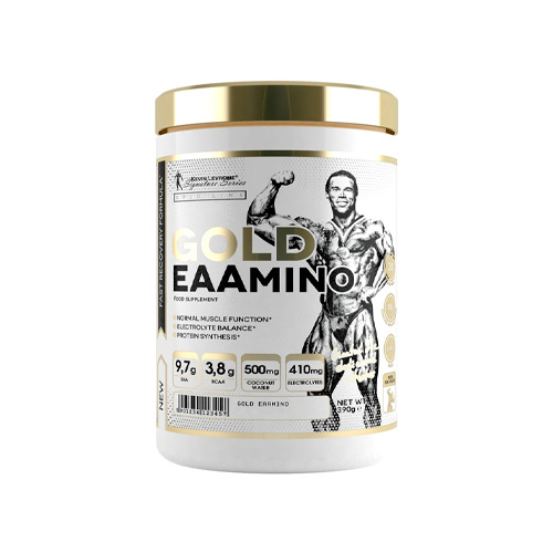 Zdjęcia - Aminokwasy Kevin Levrone Gold EAAMINO - 390g - Fruit Massage -  