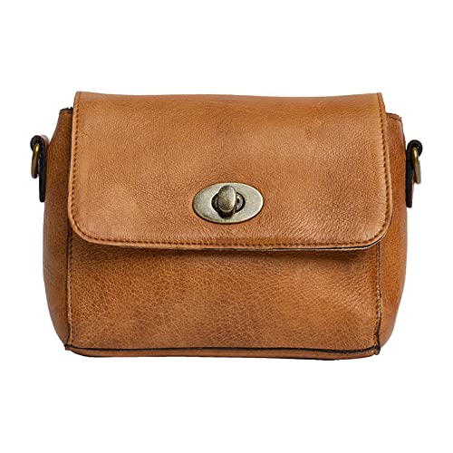 RE:DESIGNED Damska Catja Small Crossover, Burned Tan