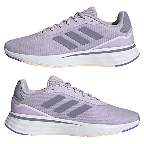 adidas STARTYOURRUN, Trampki damskie, Silver Dawn/Silver Fioletowy/Violet Fusion, 40 2/3 EU, Silver Dawn Silver Violet Fusion, 40.5 EU