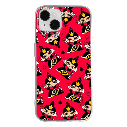 ERT GROUP etui na telefon Apple Iphone 14 PLUS, case oryginalny i oficjalnie licencjonowany przez Disney, wzór Queen of Hearts 002, optymalnie dopasowane, plecki z TPU