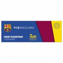 Derform Farby plakatowe FC Barcelona 12 kolorów