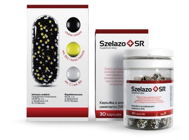 PRZEDSIĘBIORSTWO FARMACEUTYCZNE LEK-AM SP. Szelazo+ Sr 60 Kapsułek