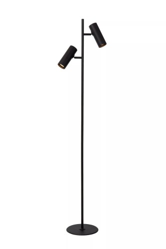 Clubs lampa podłogowa 2-punktowa czarna 09739/02/30