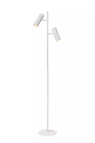 Clubs lampa podłogowa 2-punktowa biała 09739/02/31