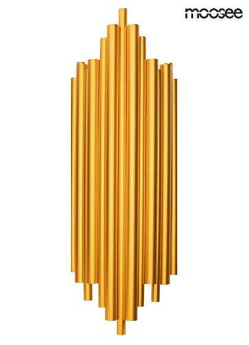 Lampa ścienna kinkiet MOOSEE HARMONIC złota