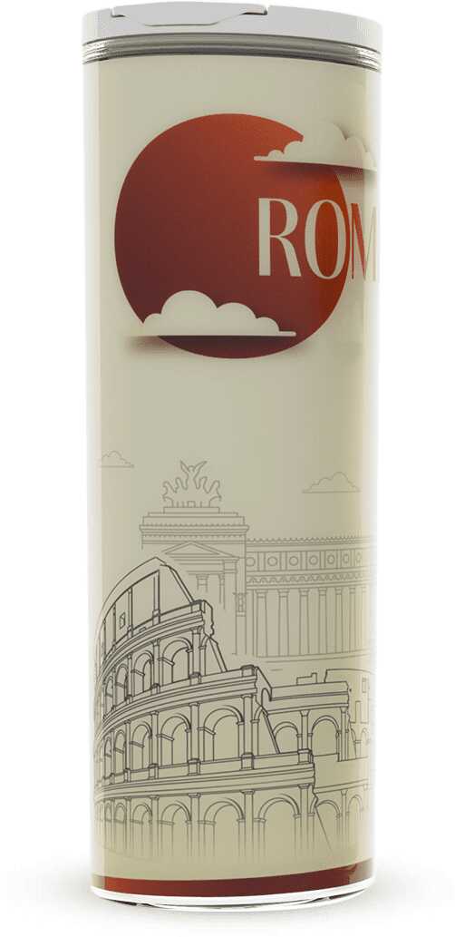 Kubek termiczny SELF Dafi 430 ml na herbatę kawę termos dla dzieci Rzym