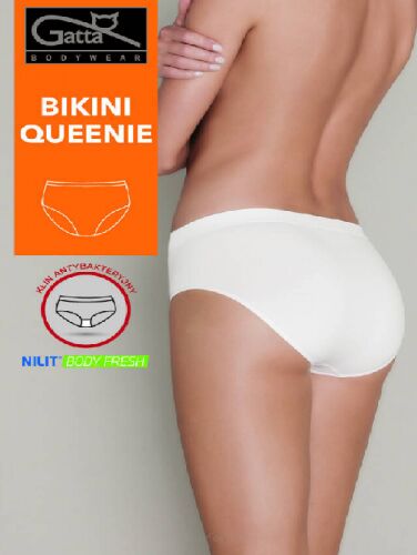 Majtki damskie Gatta Bikini Queenie bezszwowe