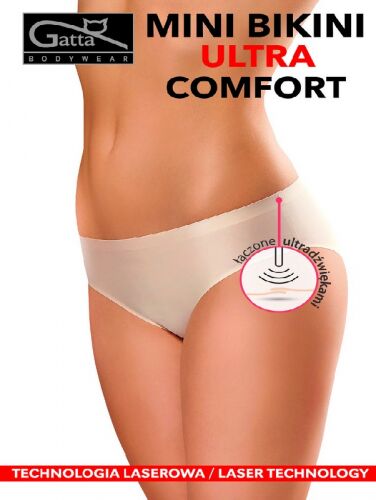 Majtki damsie Gatta Mini Bikini Comfort Bezszwowe