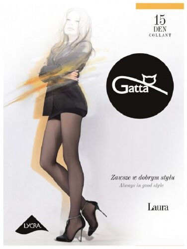 Rajstopy Gatta Laura 15 Den Cienkie Lycra