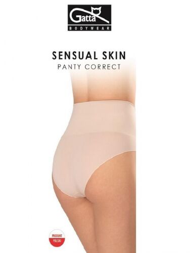 Majtki Damskie Gatta Panty Correct Sensual Skin Wysoki Stan Bezszwowe